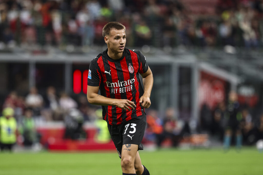 Francesco Camarda AC Milan-Monza 2-0 Serie A 2024-25
