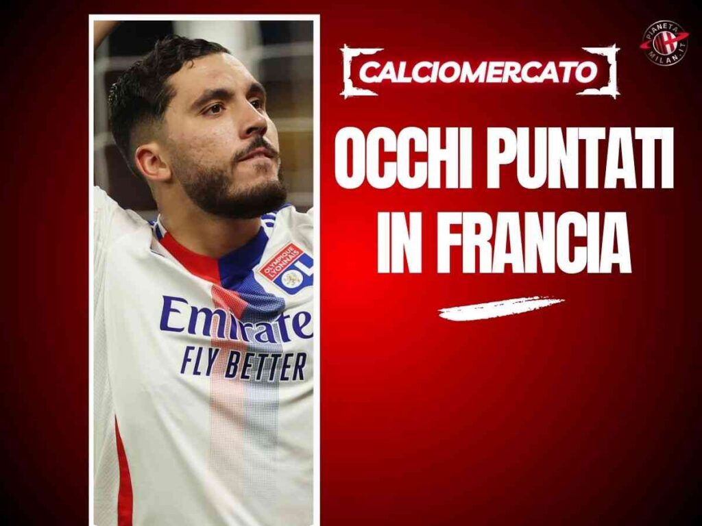 Calciomercato Milan, sondaggio per Cherki: c'è concorrenza dalla Serie A