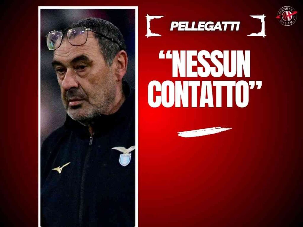 Milan, Pellegatti rivela: "Nessun contatto con Sarri". Poi la critica su Conte