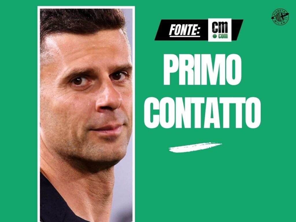Allenatore Milan, Thiago Motta: contatto diretto! Le ultime novità