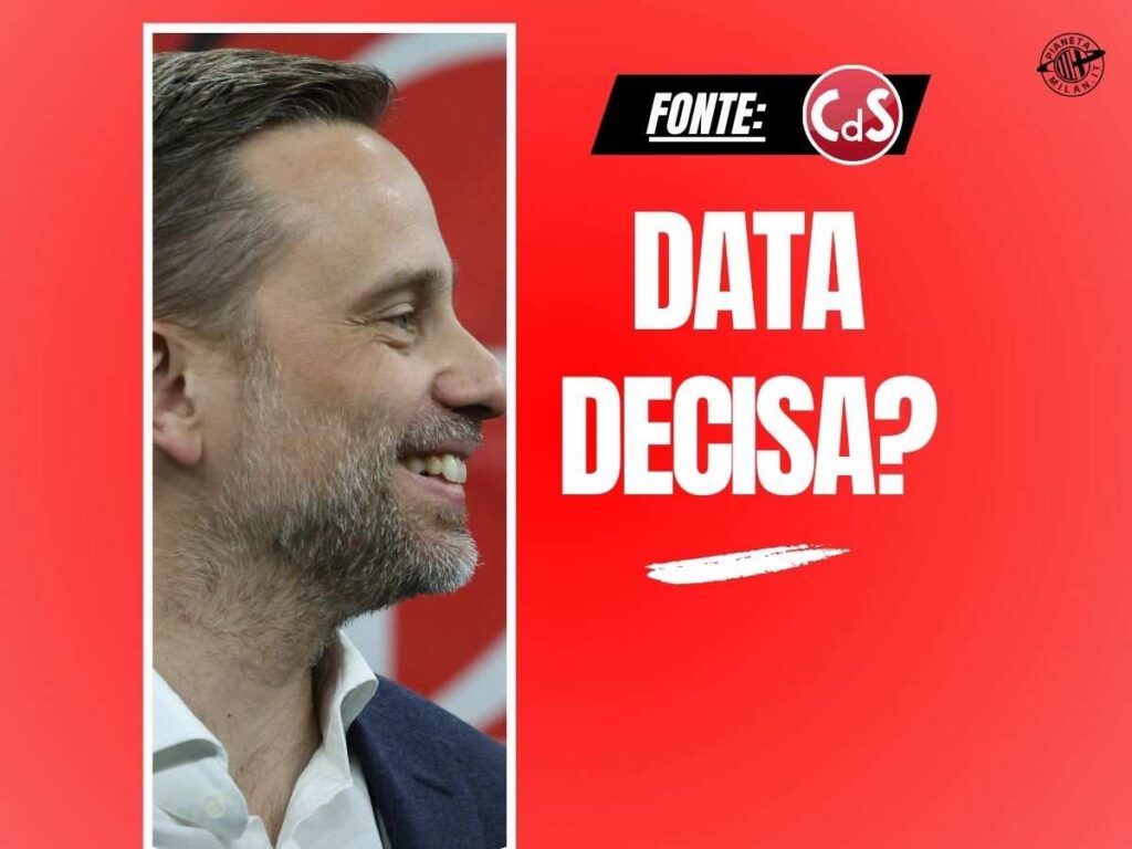 Milan, direttore sportivo: decisione definitiva entro questa data