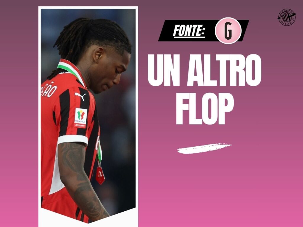 AC Milan Leao Gazzetta 15 maggio 2025