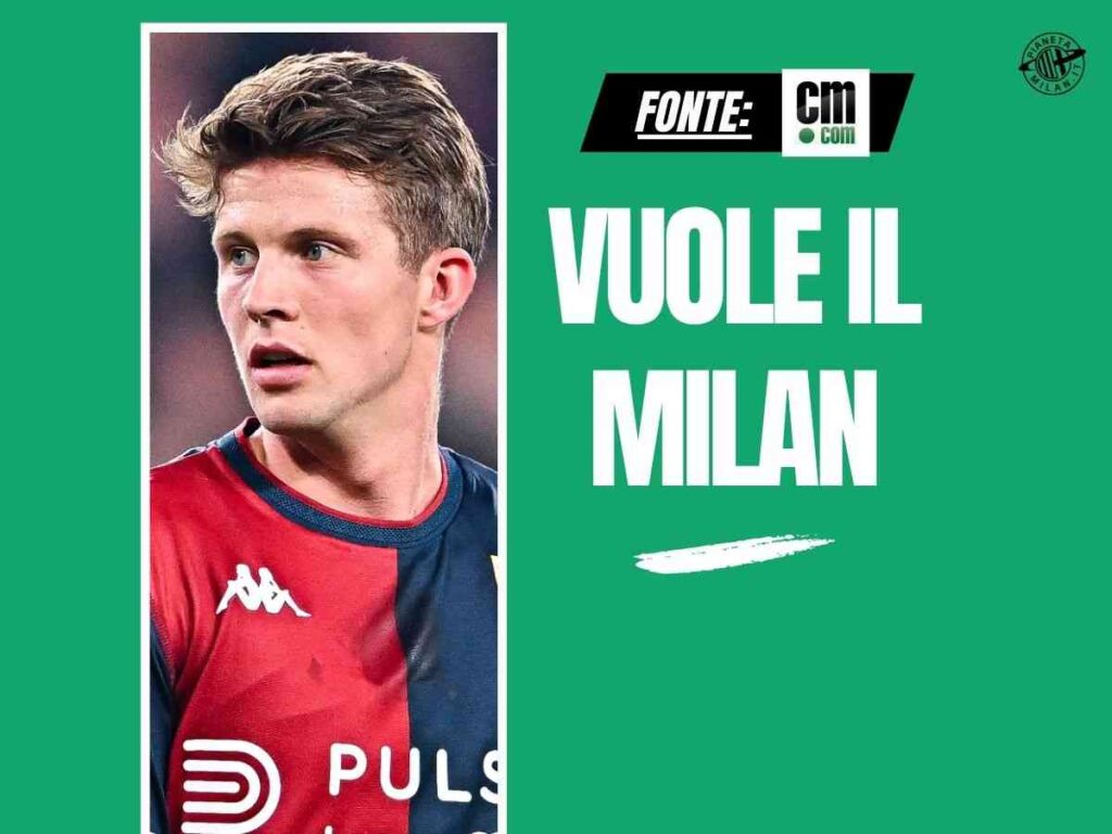Calciomercato Milan, c'è il sì di Frendrup: ma il problema è un altro. E il costo ...