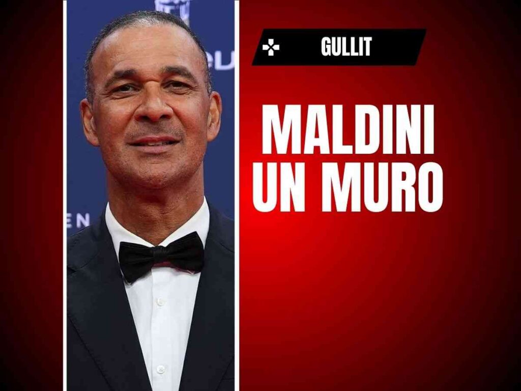 Ex Milan, Gullit: "Era impossibile superare Maldini. Berlusconi? Vi rivelo ..."
