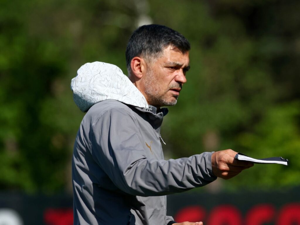 Sergio Conceicao AC Milan allenamento Milanello