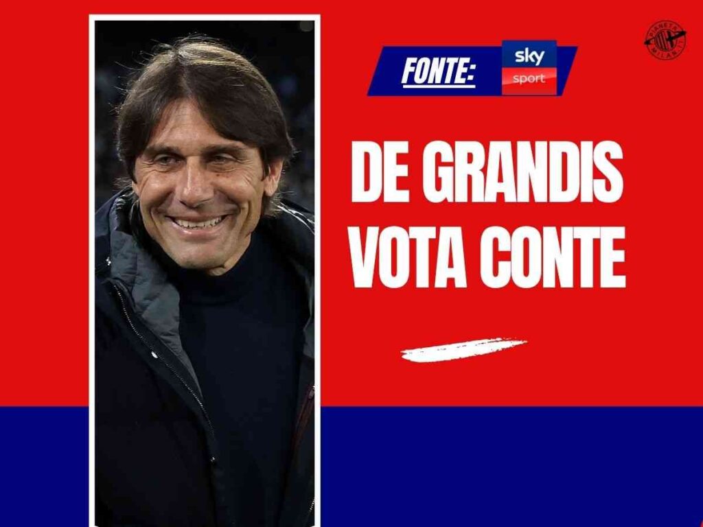 De Grandis: "Conte alla Juventus? Secondo me potrebbe fare meglio al Milan"