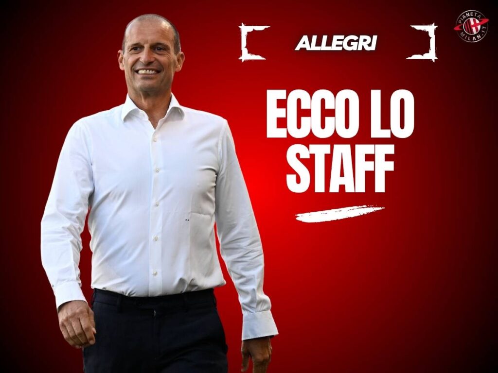 Milan, Allegri: nello staff Padoin e non solo. Il suo vice sarà ...