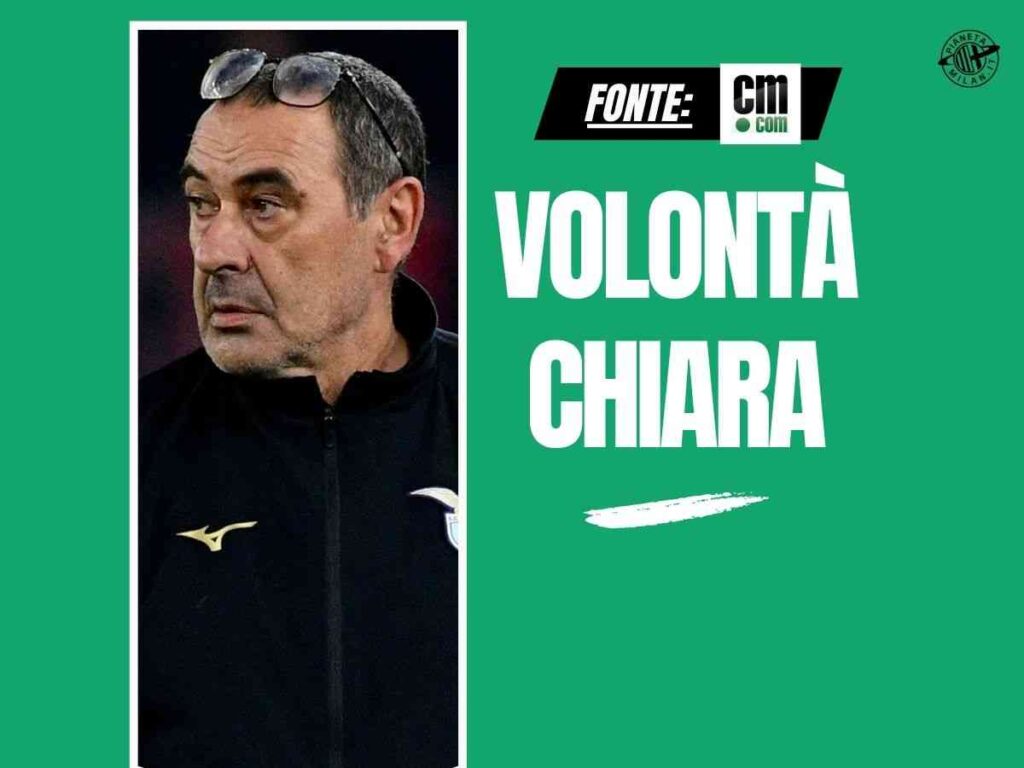 Panchina Milan, Sarri pista viva: ecco quando si deciderà. E la sua volontà ...