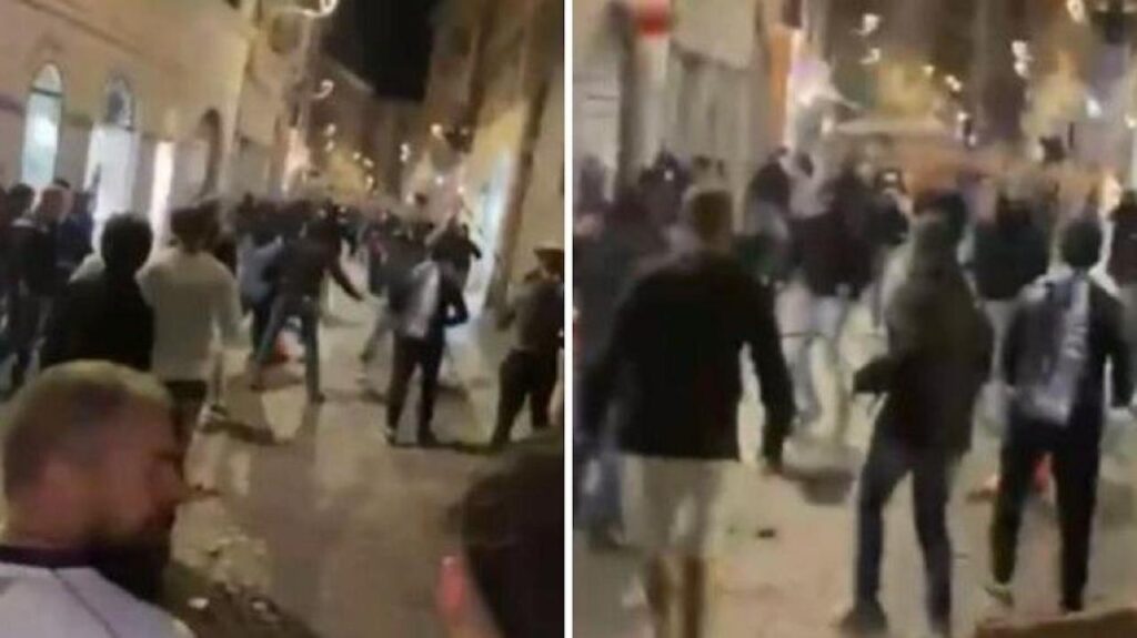 Scudetto Napoli guerriglia