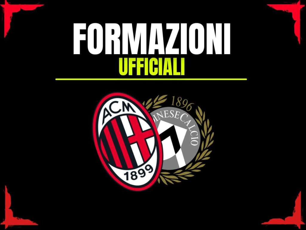 Formazioni ufficiali Milan Primavera - Udinese Primavera - AC Milan primavera