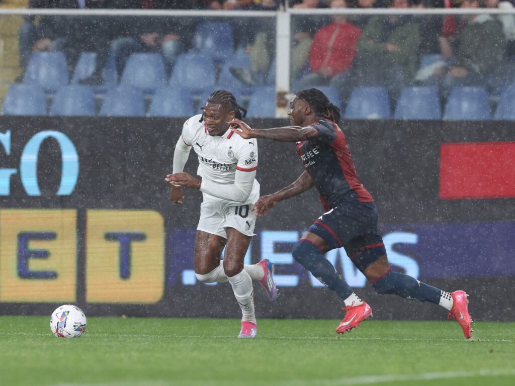 Rafael Leao AC Milan Genoa-Milan 1-2 Serie A 2024-2025