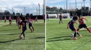 Barcellona, non solo Yamal: brilla un altro giovanissimo talento | VIDEO (screen Gazzetta.it)