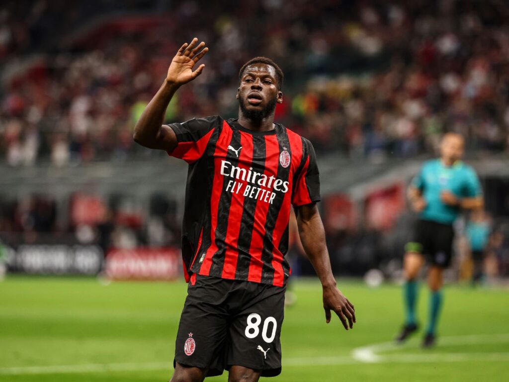 Yunus Musah AC Milan Milan-Monza 2-0 Serie A 2024-2025