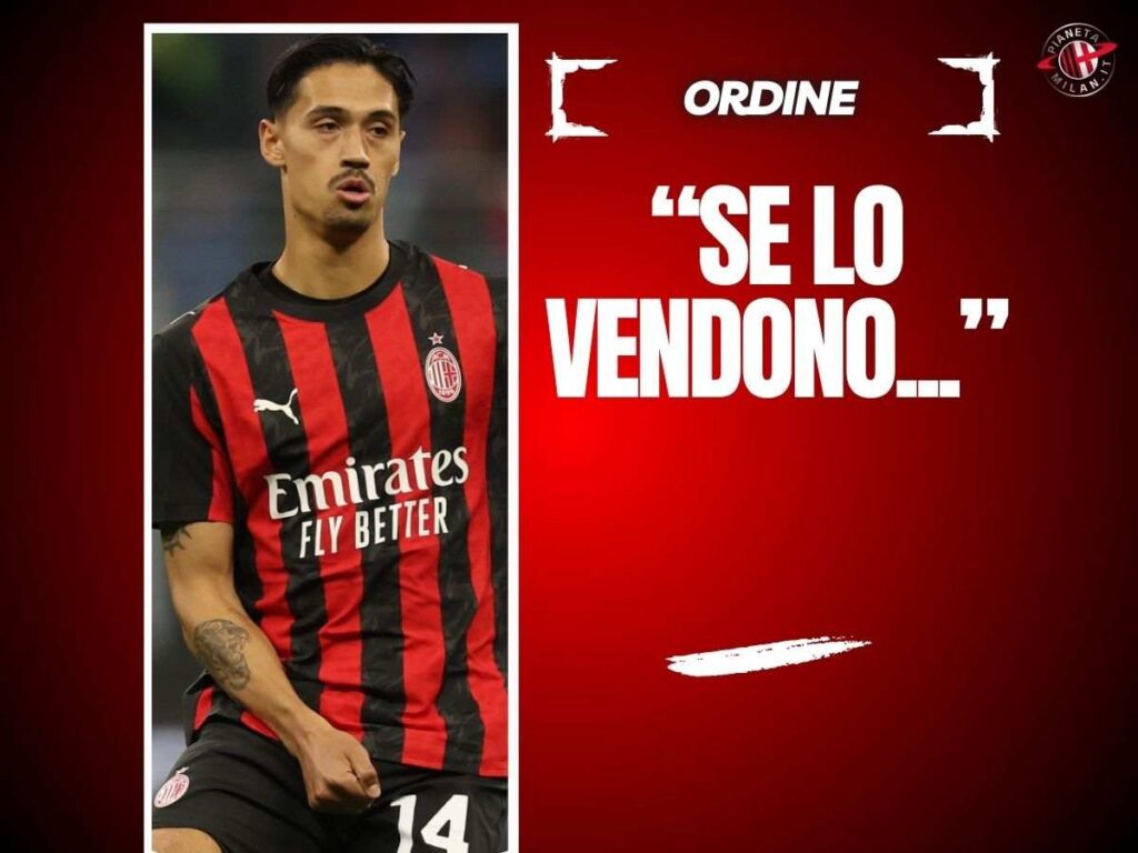 Milan, Ordine: "Reijnders? Secondo me non lo vendono, ma se lo fanno ..."