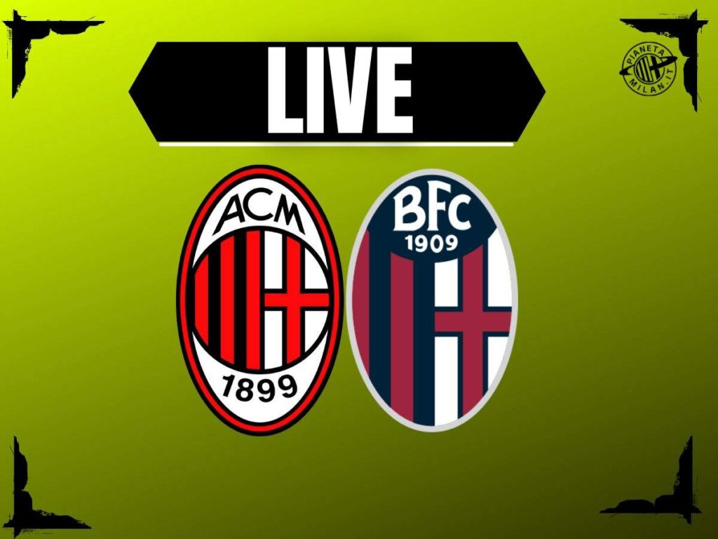Live partita Milan-Bologna 09-05-2025