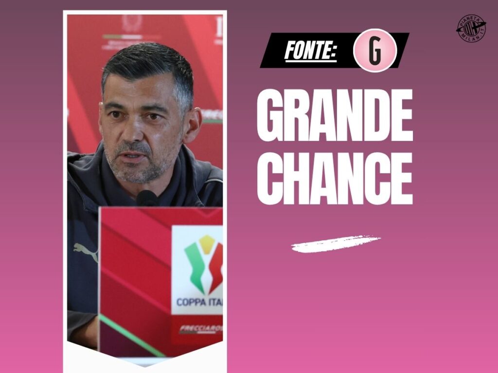 Milan, Conceicao: "Il futuro? Conta solo vincere la Coppa Italia"