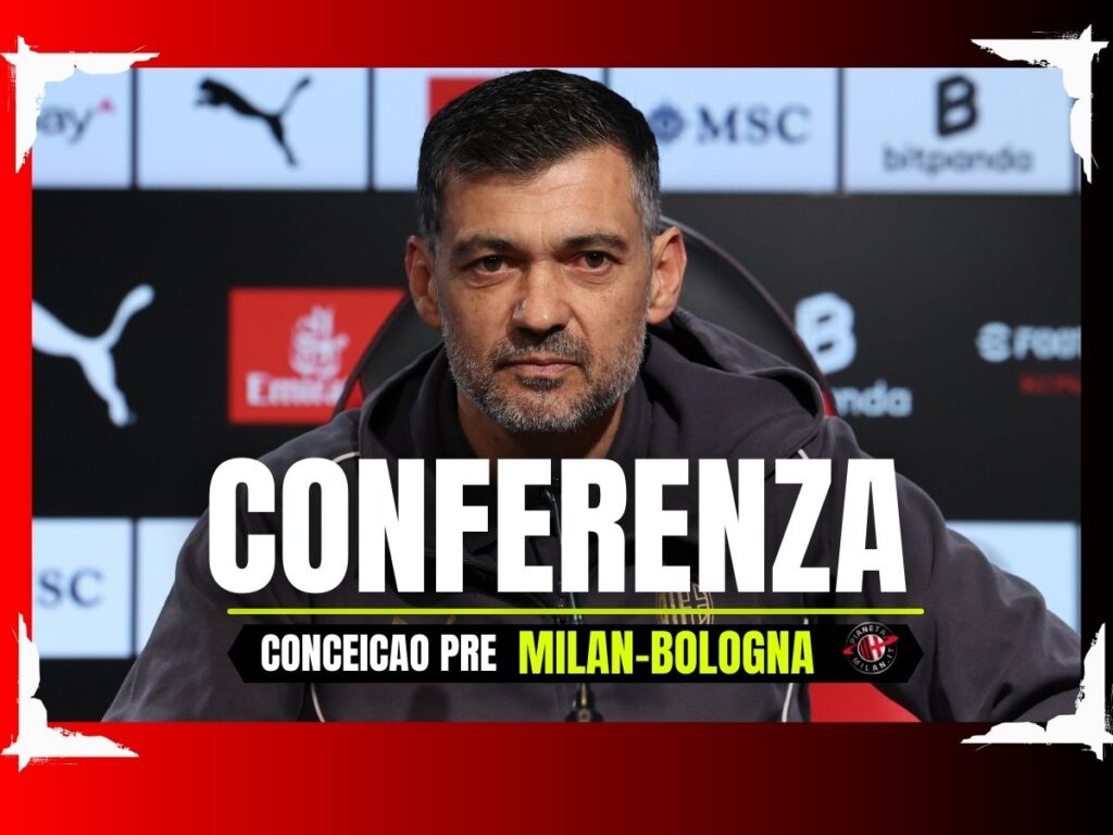 Conferenza Milan-Bologna, finale Coppa Italia: Conceicao alla vigilia | LIVE News