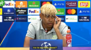 Lamine Yamal: "Io meglio di Messi? Ecco che ne penso" | VIDEO (screen Gazzetta.it)