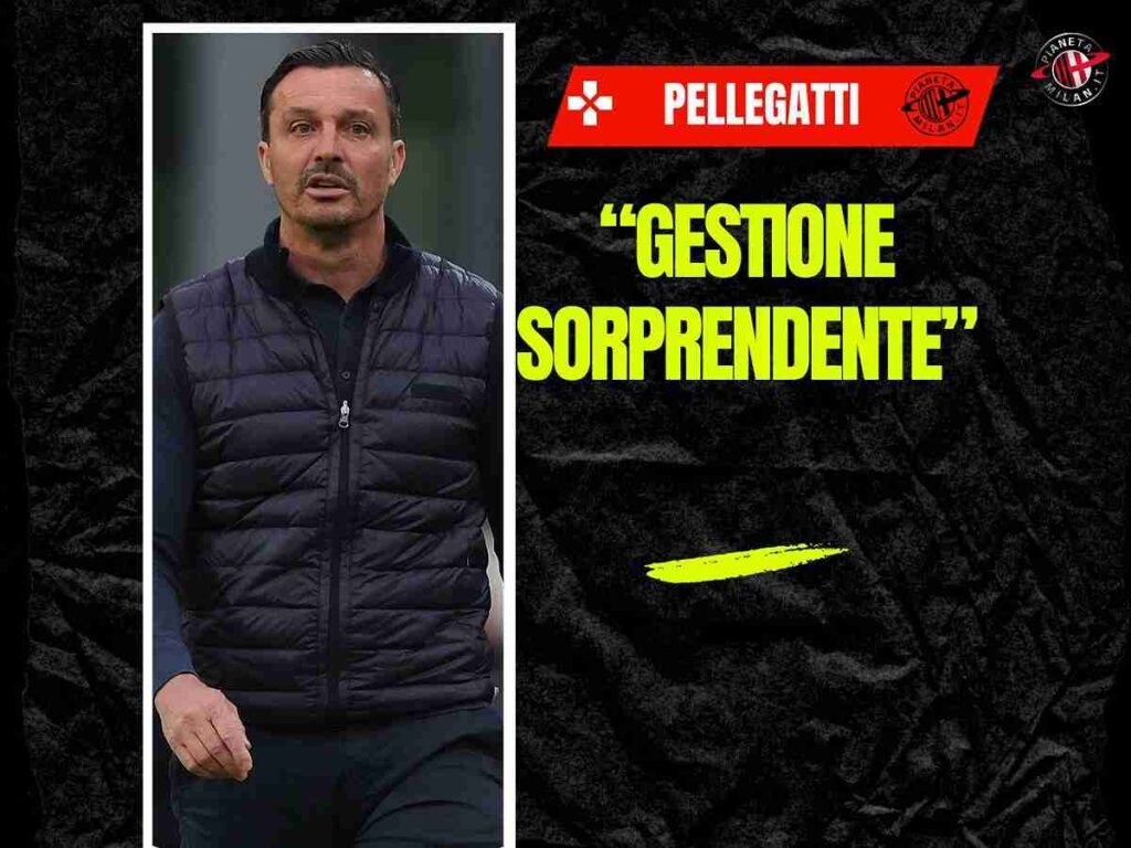 Pellegatti: "Milan Futuro, gestione un po' sorprendente". Il motivo