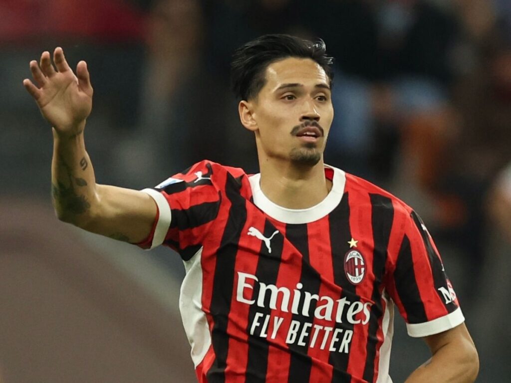 Tijjani Reijnders AC Milan Milan-Bologna 3-1 Serie A 2024-2025