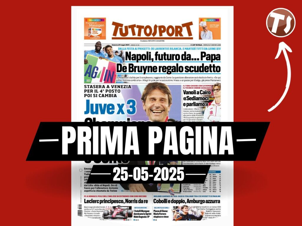 Prima pagina Tuttosport: "Milan contestato: tutti sotto accusa"