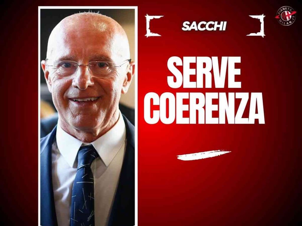 Milan, bordata di Sacchi all'attuale dirigenza: poi rivela l'aneddoto su Berlusconi