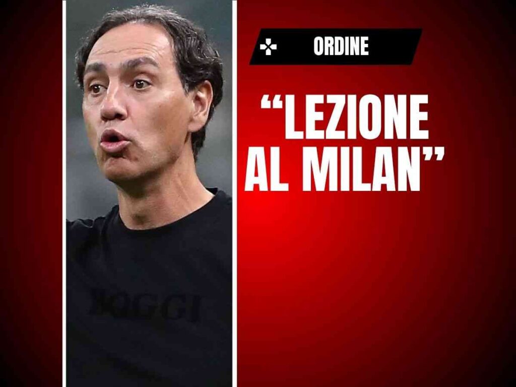 Ordine: "Milan, ecco il peccato originale. Che lezione di Nesta. L'allarme ..."