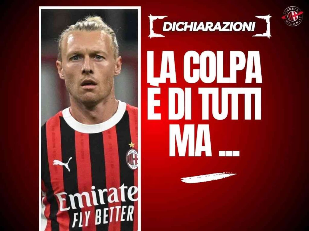 Milan, Kjaer: "La colpa è di tutti. Ibrahimovic, Furlani e Moncada? A loro ..."