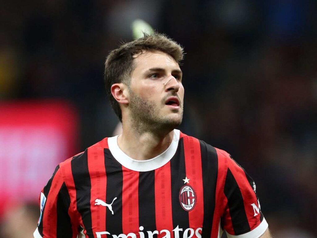 gol Santiago Giménez AC Milan Milan-Bologna 3-1 Serie A 2024-2025