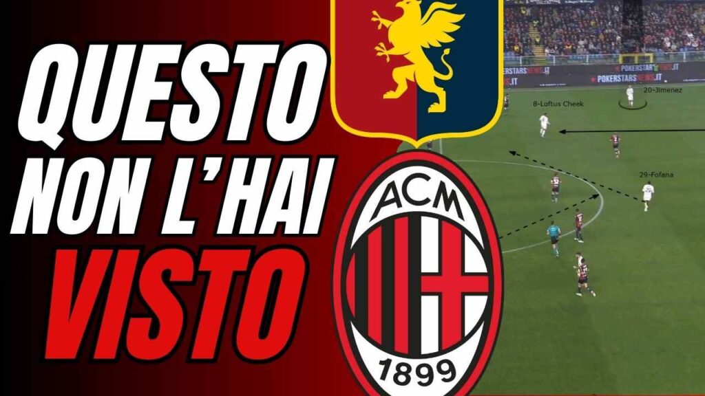 VITTORIA DI CONFUSIONE. GENOA-MILAN 1-2, CONCEICAO COSA VOLEVA FARE?