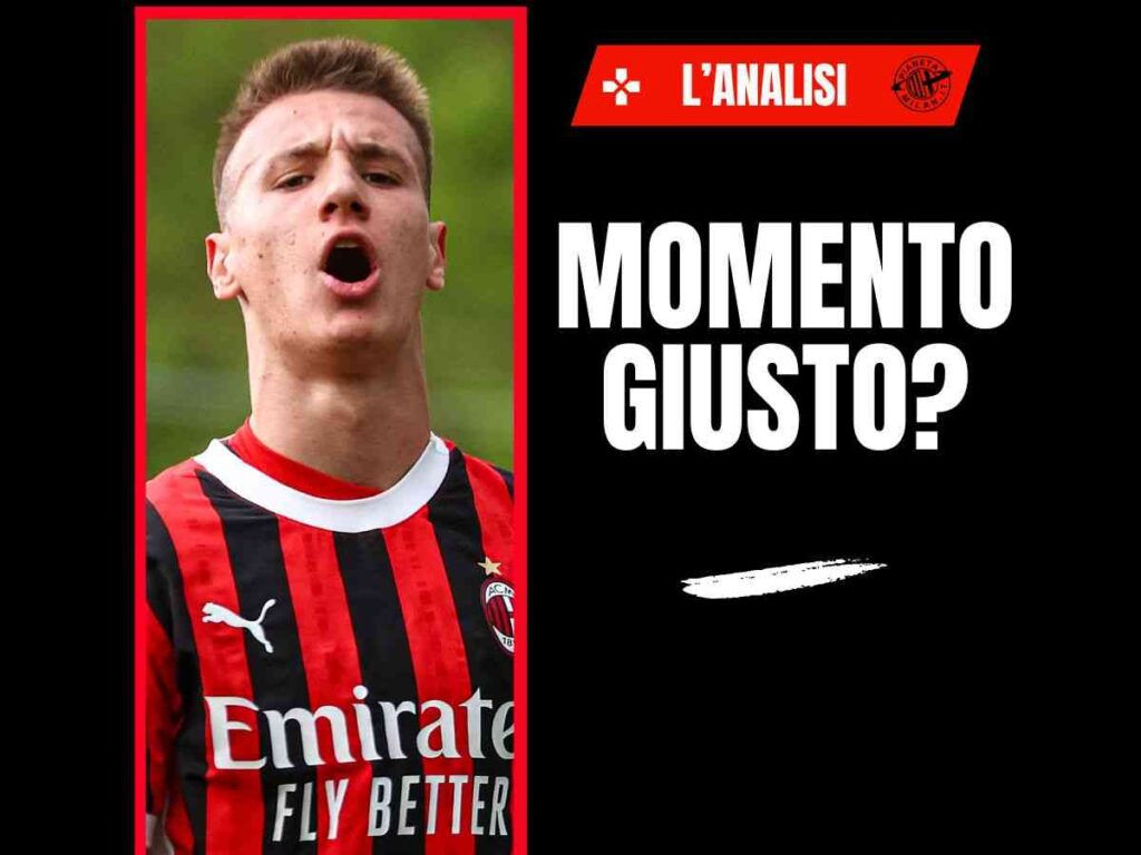 Genoa-Milan, il momento giusto per Camarda? Ecco tutti i perché del sì