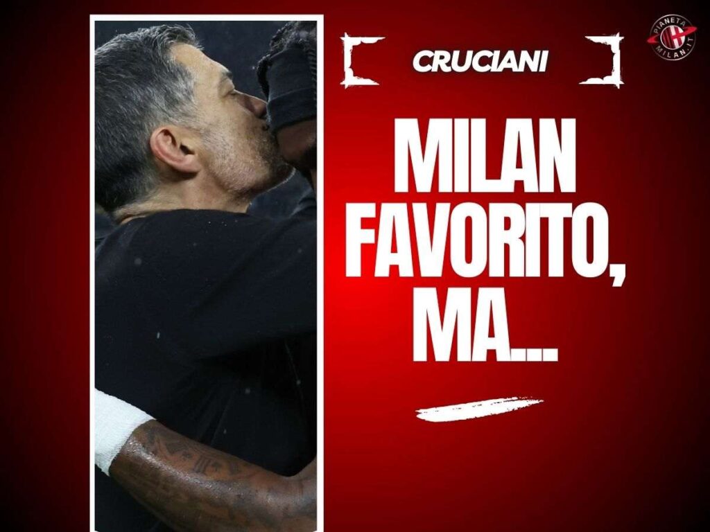 Cruciani: "Coppa Italia? Milan al 55%. Da qualche giorno ..."