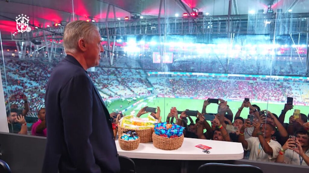 Brasile Ancelotti Vinicius Junior