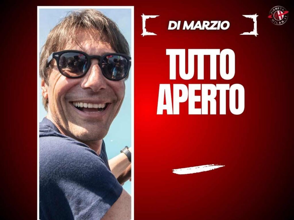Conte e De Laurentiis: nessuna decisione. Aspetta anche il Milan