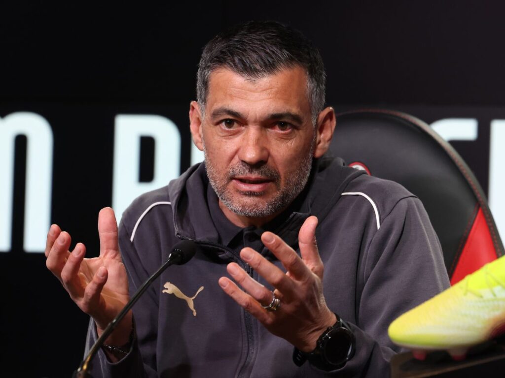 Sergio Conceicao AC Milan conferenza stampa Milanello