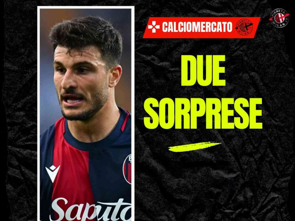 Calciomercato Milan, contatto con il Bologna: ecco tutti i nomi in ballo