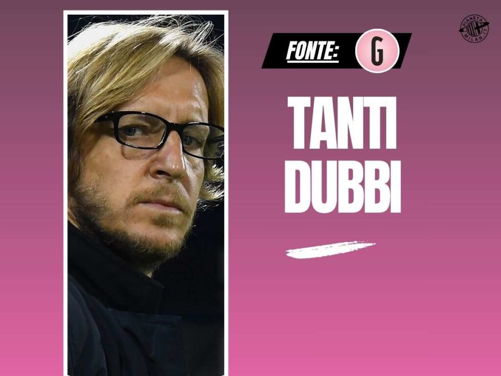 Ambrosini dubbioso: "Non capisco tanto la direzione in cui la società ..."