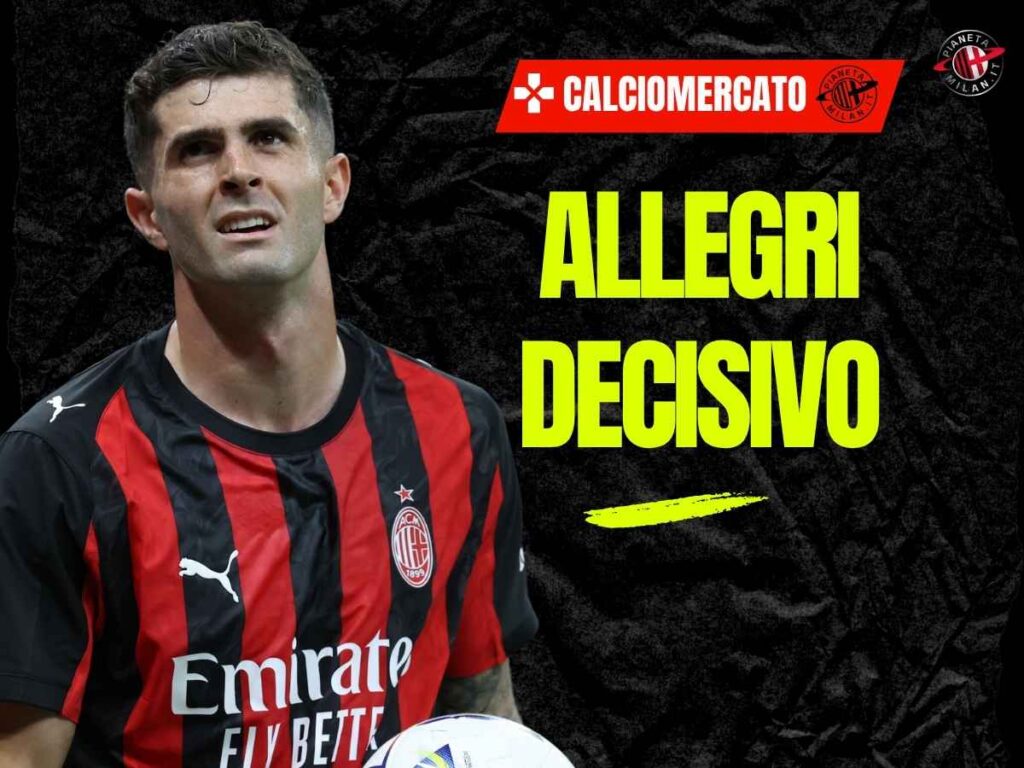 Milan, accordo vicino per il rinnovo di Pulisic: Allegri decisivo. La verità