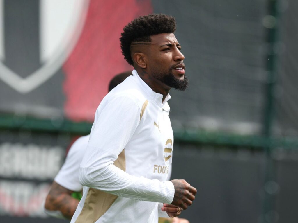 Emerson Royal AC Milan allenamento Milanello