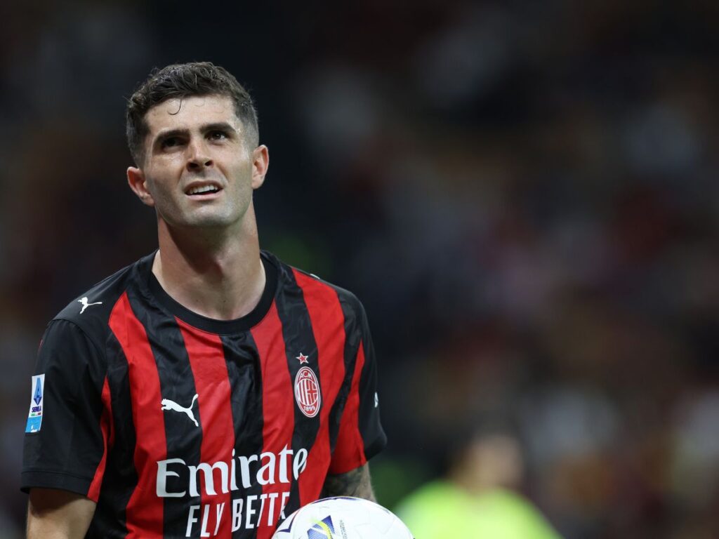 Christian Pulisic AC Milan Milan-Monza 2-0 Serie A 2024-2025