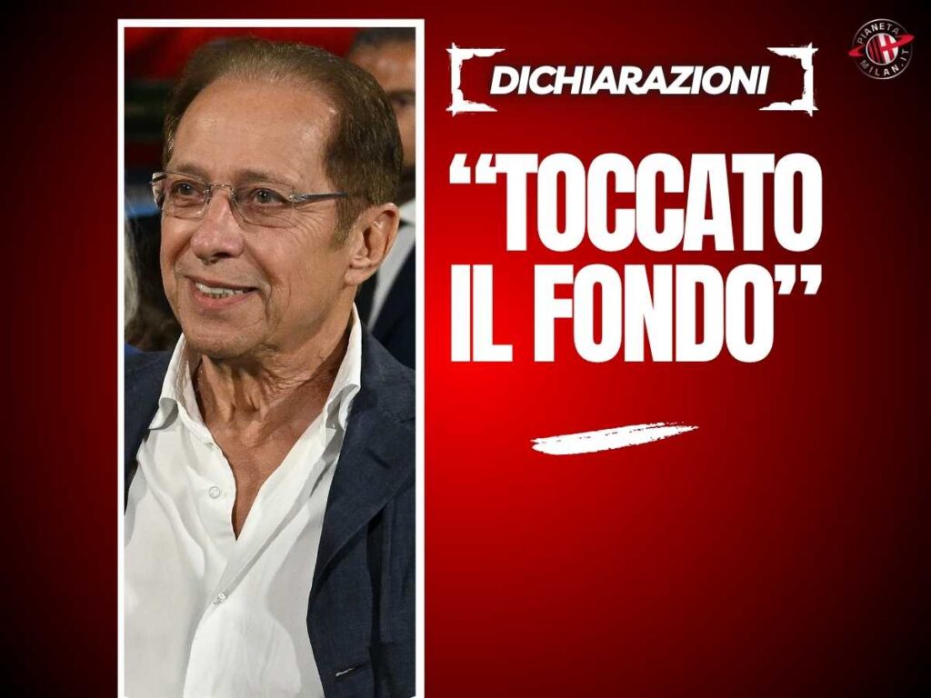 Paolo Berlusconi punge: "Il Milan ha toccato il fondo. Ora può solamente ..."