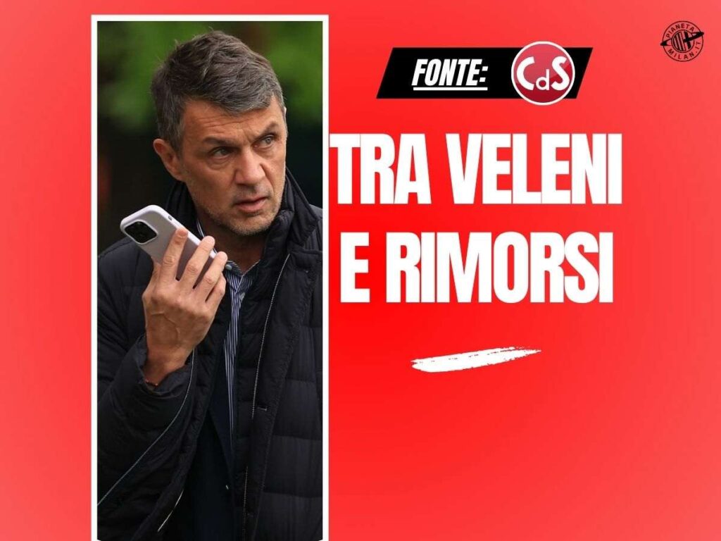 Ordine: "Si moltiplicano i rimorsi per l'era Maldini. E Conceicao ..."