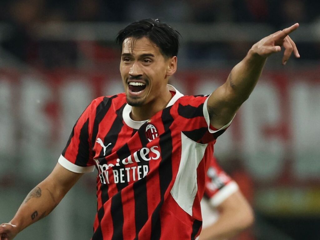 Tijjani Reijnders AC Milan Milan-Bologna 3-1 Serie A 2024-2025