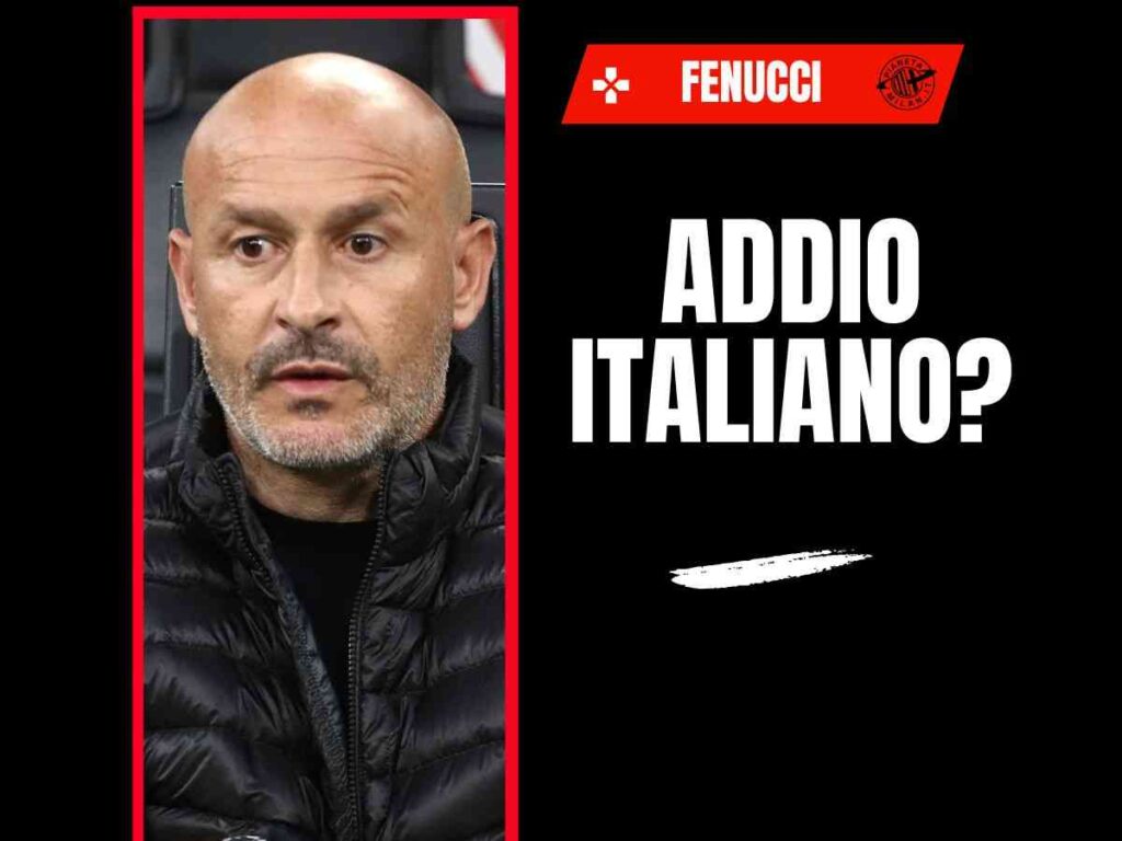 Allenatore Milan, Fenucci: "Ci sono i presupposti per il rinnovo di Italiano"