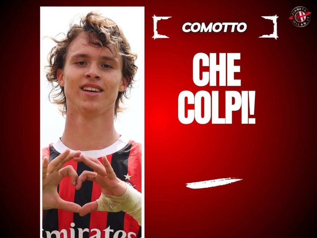 Milan Primavera, Comotto doppietta fenomenale! Colpi da...