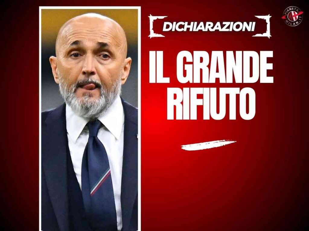 Allenatore Milan, Spalletti: "Ho rifiutato i rossoneri. Decisione sofferta, ma ..."