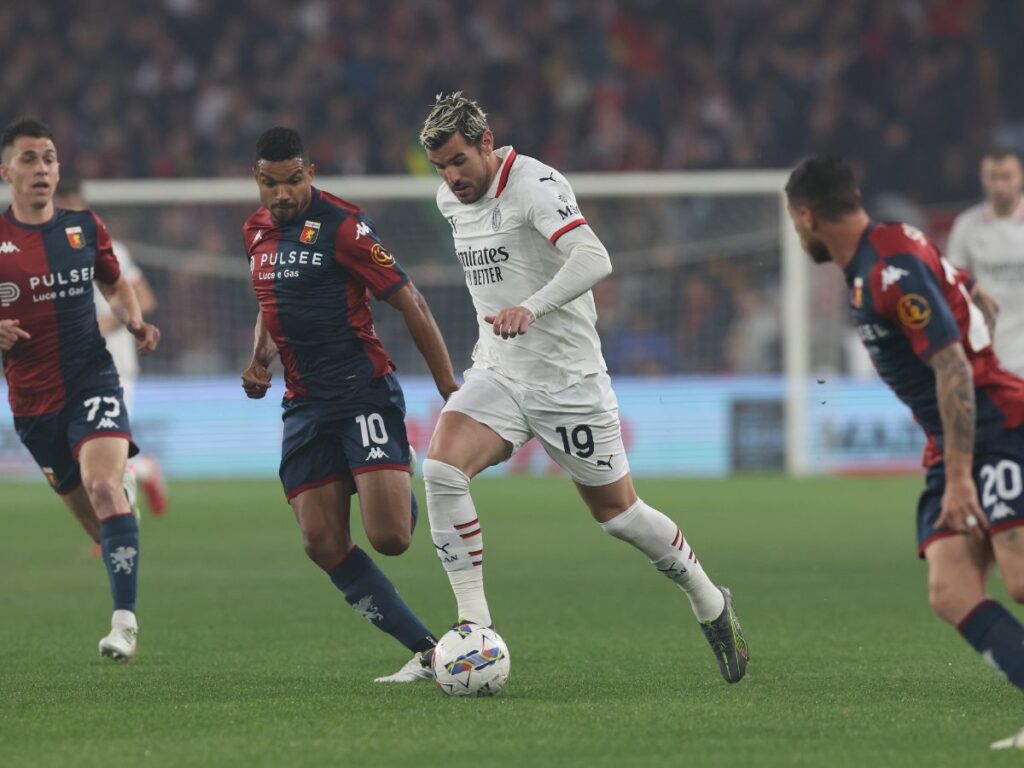 Theo Hernández AC Milan Genoa-Milan 1-2 Serie A 2024-2025