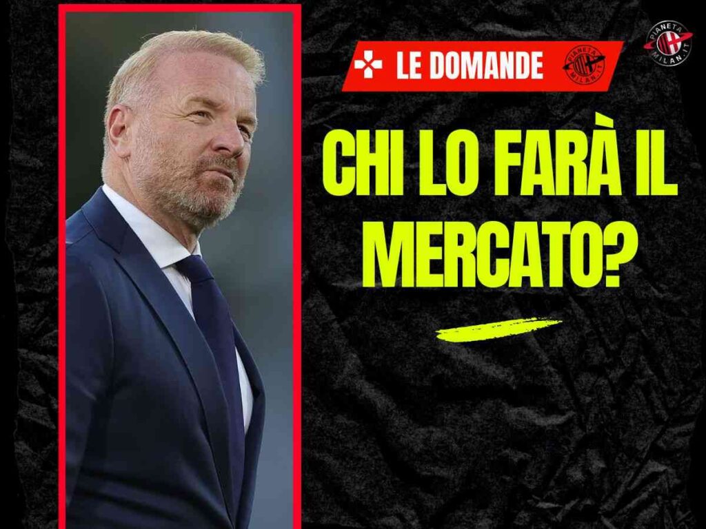 Milan, all'ottavo giorno arrivò Tare. Ma il mercato lo farà lui o Furlani?