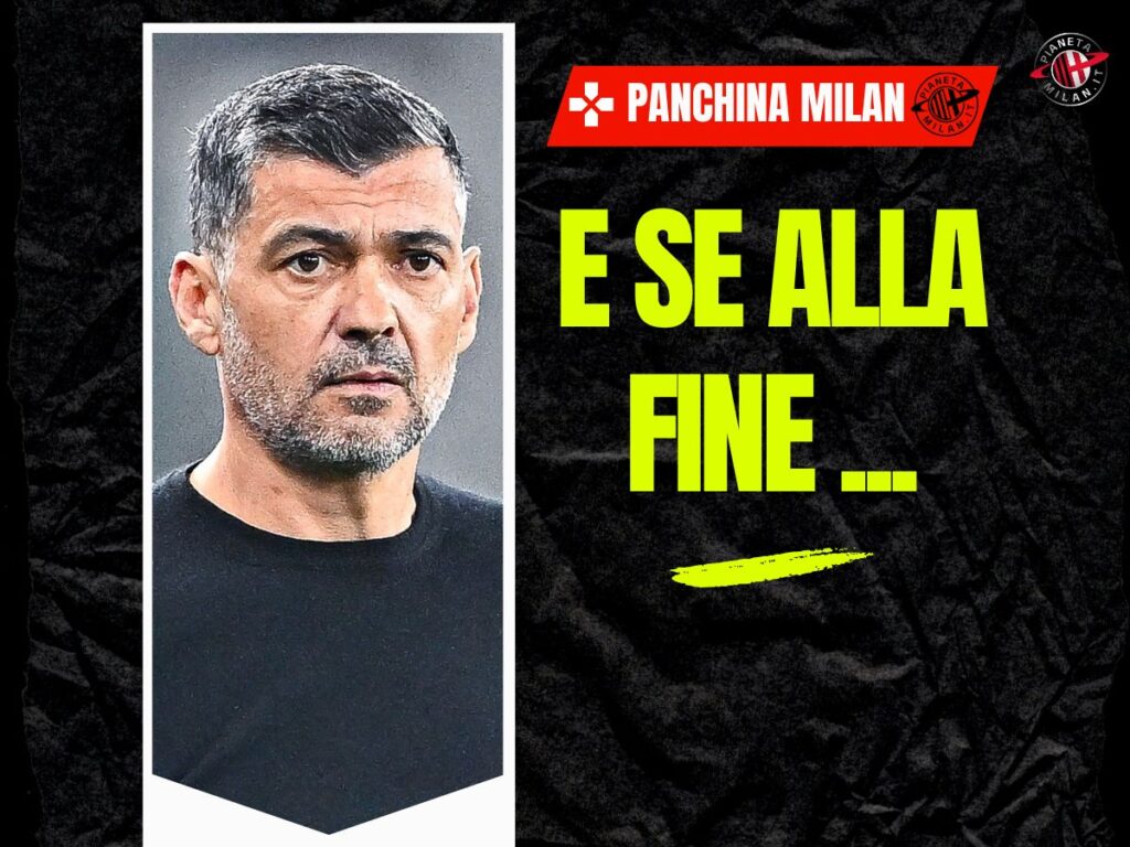 Milan, importante novità sul futuro di Conceicao! L'indiscrezione