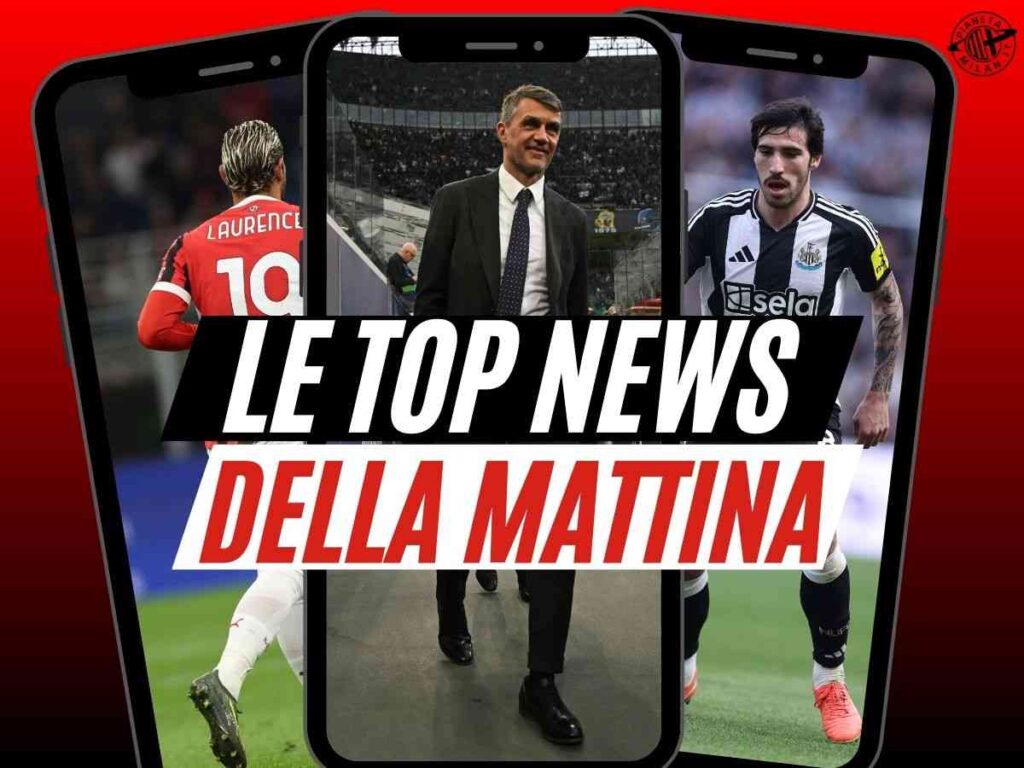 Milan, torna Maldini con gli arabi? Tonali a cuore aperto. E Theo Hernandez ...